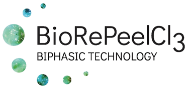 BioRePeelCl3 Biphasic technology