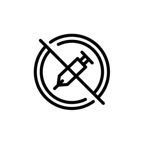 No requiere tiempo de recuperación