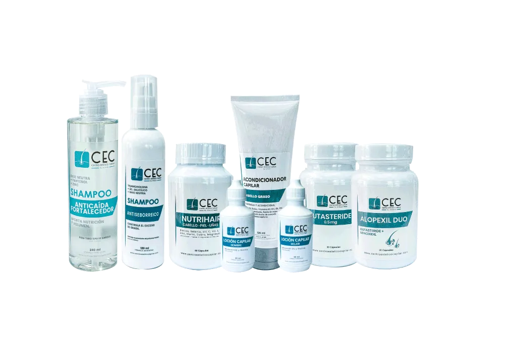 Productos capilares CEC